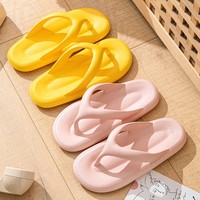 Sandales de plage légères en EVA pour femmes, collection Printemps-Été-Automne 2025, design antidérapant, couleurs mélangées, pour adultes, à bout ouvert