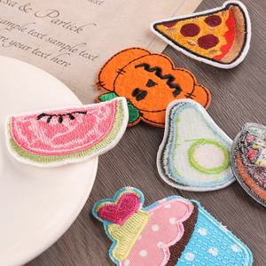 衣料品の刺繍ファストフードパッチに小さなサイズのファッション鉄 - Product Image 5