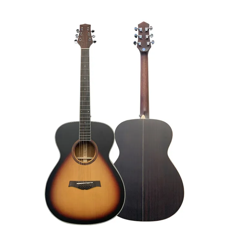 HUASHENG Hot Selling 41 inch spruce guitar acoustic guitar OEM guitar for beginner