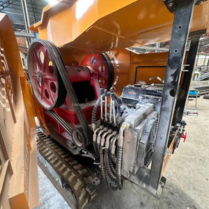 חם-מכירת סלע קטן וסלעים מרוסק אבן, עשיית ציוד לסת ניידת צלב פלדה - Product Image 4