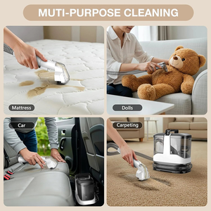 Nettoyeur de tapis domestique <span class=keywords><strong>professionnel</strong></span> avec fonction humide/sec <span class=keywords><strong>Aspirateur</strong></span> à main portable pour le <span class=keywords><strong>nettoyage</strong></span> de <span class=keywords><strong>voiture</strong></span> et de taches - Product Image 4