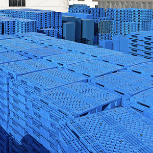 Paletas de Plástico de Boca Ancha Aptas para Todas las Medidas Estándar de Montacargas para Uso en Logística Transfronteriza y Almacenes - Product Image 6
