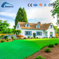 Tapis de sol en HDPE tapis de contrôle de la boue pavés d'allée pour béton herbe pavé grille grille en plastique