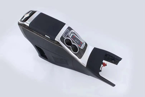 Vente flash - <span class=keywords><strong>Mercedes</strong></span>-Benz Vito <span class=keywords><strong>Viano</strong></span> W447 - Boîte de rangement pour accoudoir central - Cuir - Kit de mise à niveau de voiture de luxe - Product Image 2