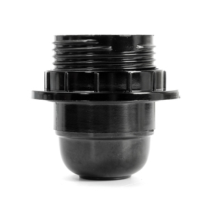 Đen E27 cơ sở đèn Bakelite giữ đèn vít bóng đèn ổ cắm - Product Image 3