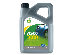 น้ำมันเครื่องสังเคราะห์แท้ 100% วิสโก 5000 บีพี 10W-40 SN 5 ลิตร - Product Image 2