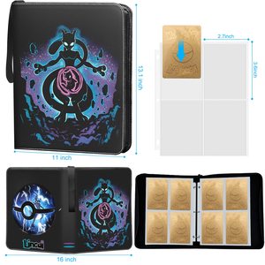 Álbum de Cartas Coleccionables de PU con 4 o 9 Bolsillos, para 400 o 900 Cartas Poké<span class=keywords><strong>mon</strong></span>, con Fundas Protectoras - Product Image 3