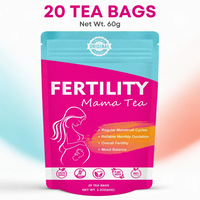 Tisane de Fertilité à Marque Blanche pour Femmes : Équilibre du Cycle Menstruel, Sachets de Thé pour le Cycle Lunaire