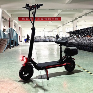 Scooter Eléctrico Todoterreno Plegable para Dos Personas, Vehículo Pequeño de Transporte de Corta Distancia, Mini Vehículo de Dos Ruedas - Product Image 2