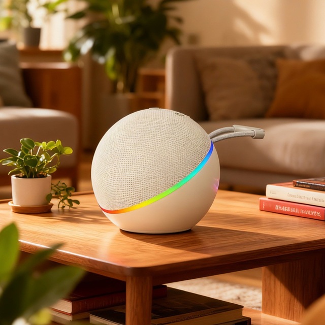 For 5.3 RGB LED Light Rechargeable Wireless Mini Subwoofer Speaker with 360 Surround Sound for Outdoor & Indoor Use