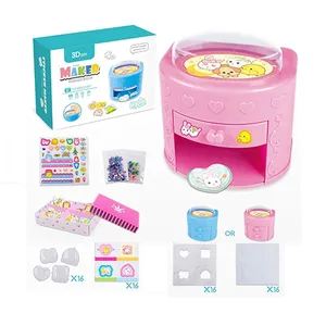 Crianças Puzzle Funny Play Interactive Desktop Game Toy Educação Precoce DIY Sticker Machine Brinquedos Para Crianças