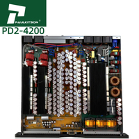 Toptan Özelleştirme PD Amplifikatör Subwoofer Ses Amplifikatörü 2ohm 1U Profesyonel D Sınıfı Ses Güç Amplifikatörü