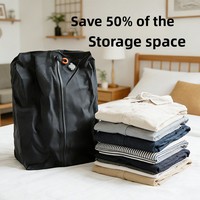 Sac de compression sous vide en polyuréthane thermoplastique pour le camping en plein air, imperméable, pliable, grande capacité, pochette de rangement de voyage