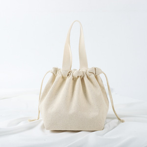 <span class=keywords><strong>Borse</strong></span> Pieghevoli in <span class=keywords><strong>Tela</strong></span> per la Spesa con Cordoncino e Stampa Personalizzata, Riutilizzabili, Vendita all'Ingrosso - Product Image 3