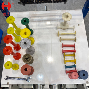 <span class=keywords><strong>Enrouleur</strong></span> de dentelle de fil pp à deux broches bobineuse de tube automatique pour machine à tresser <span class=keywords><strong>enrouleur</strong></span> de canette utilisé - Product Image 6