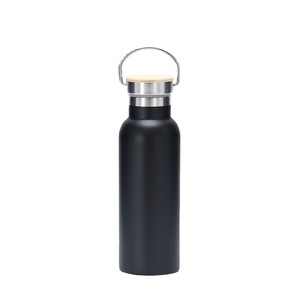 Stainless Steel Tumbler 304 With Wooden Lid Insulated Cup For Camping Outdoor Travel Large Capacity Water Bottle - Product Image 4
