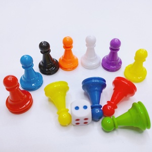 Deskjoy 1 pezzo alla rinfusa di pegni di plastica multicolore 26*17MM pennarelli da tavolo 1 pezzo pezzi da gioco da tavolo pezzi 1 pezzo pezzi da gioco da tavolo pezzi 1 pezzo pezzo - Product Image 3