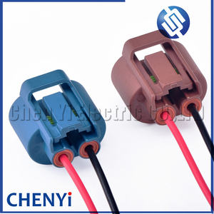 2ピンオートコネクタフォグライトランプヘッドライトハイロービームランププラグワイヤーハーネス9005HB3 9012 9006HB4 GM用 - Product Image 2