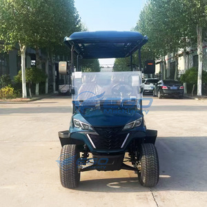 Nouveau véhicule utilitaire de golf vert foncé personnalisable, voiturette de golf électrique deux places, supporté par la Chine, vendu à bas prix - Product Image 6