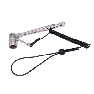 7/16 "Heavy Duty Ponteggi Oscillare Sopra La Bi-Hex Chiave a tubo 21 millimetri Poka Plumb Manico - Product Image 5