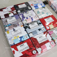 Ensembles de literie 6 pièces à motifs imprimés populaires Ensembles de draps doux en microfibre avec drap-housse plat et taies d'oreiller