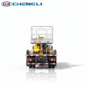 รถบรรทุกติดตั้งกระเช้ายกของ JMC 4x2 28 เมตร พร้อมบูมยกแบบตรง - Product Image 5