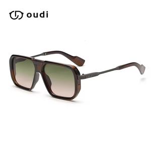 Lunettes <span class=keywords><strong>de</strong></span> <span class=keywords><strong>soleil</strong></span> tendance surdimensionnées rétro <span class=keywords><strong>de</strong></span> pilote, avec logo personnalisé, pour le cyclisme, la conduite et le sport, protection UV400, pour hommes et femmes - Product Image 1