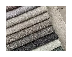 Langsum # Alex # Vải Sofa 100 Polyester Giá Xuất Xưởng Vải Không Thấm Nước Cho Ghế Dài Ghế Sofa Nệm Ghế Sofa