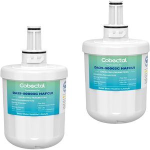 Filtre à eau Cobectal DA29-00003G de remplacement pour Samsung HAFCU1, paquet de 2 - Product Image 1