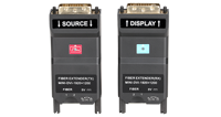 DVI Fiber Extender 1920*1200 @ 60Hz Fiber optik Video verici ve alıcı Mini DVI optik alıcı verici çift LC Fiber portu