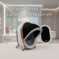 Magic Mirror Max, Analizador de Piel Profesional, Funciona Sin Conexión a Internet, Diagnóstico de 10 Problemas de la Piel para Salón