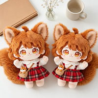 Fabricant Professionnel – Poupée en Peluche Coton Personnalisée 20cm, Modélisation 3D, Fidélité 98%, Certifiée CE EN71 ASTM CPC, Cadeau Doux pour Fans d'Anime