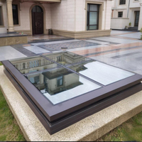 Fenêtre de couloir automatique électrique intelligente avec éclairage naturel et moustiquaire, pour ventilation de sous-sol