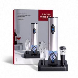 Sacacorchos Eléctrico Recargable Inalámbrico Automático de Acero Inoxidable ABS, Juego de Regalo, Abridor de Botellas de Vino con Luz LED, Logotipo Personalizado OEM MT4 - Product Image 6