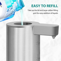Distributeur de savon automatique intelligent à capteur USB en acier inoxydable pour cuisine et salle de bain, style occidental de luxe, fabricant direct ODM OEM