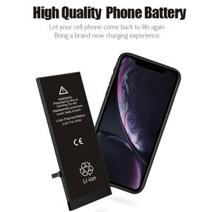 Batterie de haute qualité à cycle zéro pour <span class=keywords><strong>iPhone</strong></span> <span class=keywords><strong>SE</strong></span> <span class=keywords><strong>5</strong></span> 6 6S 5S 7 8 Plus X Xs Max Xr 11 Pro téléphone portable avec autocollant d'outils gratuits - Product Image 3