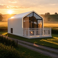 Maison Capsule Préfabriquée Robuste et Abordable, Modulaire pour Logements Écologiques