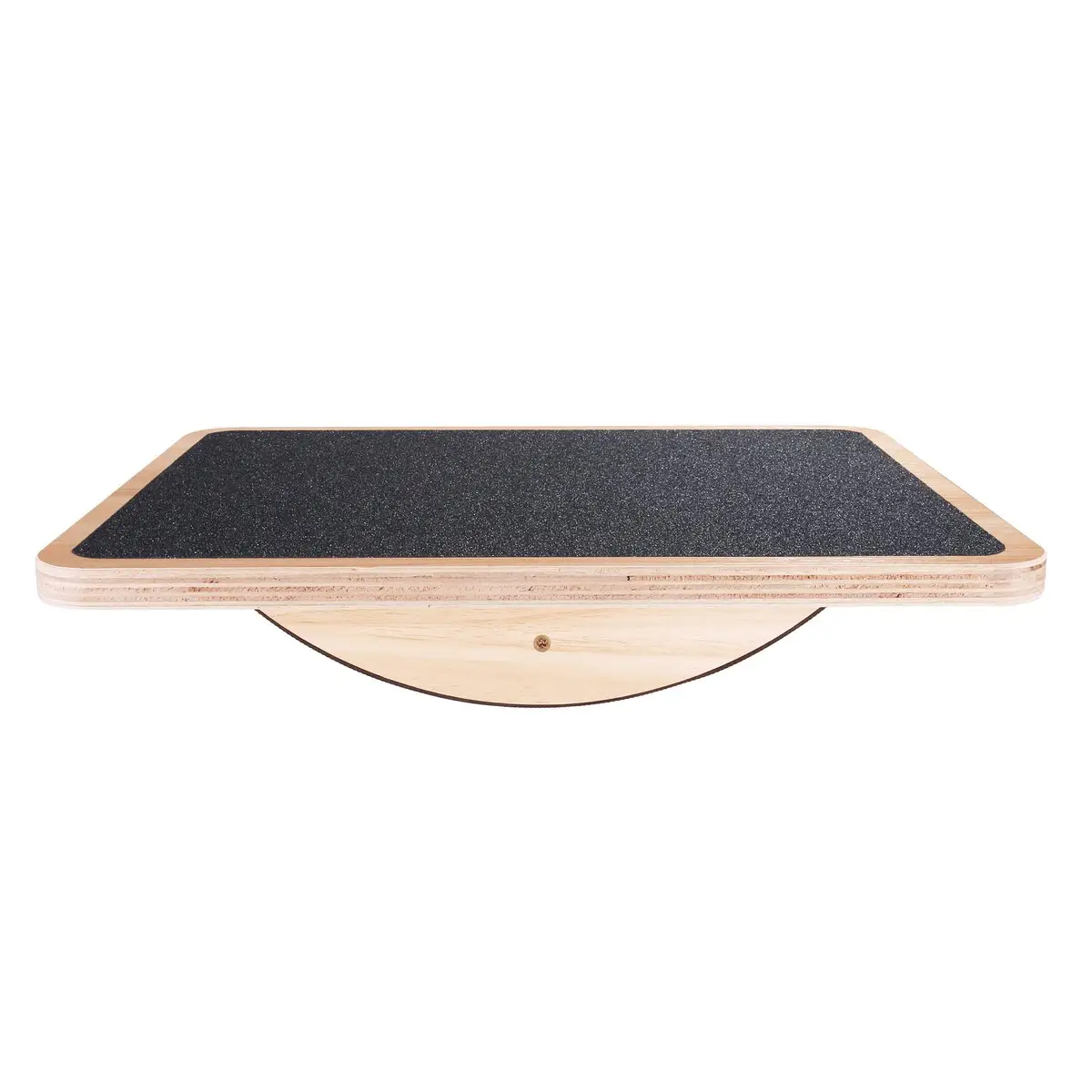 Professional Fitness Trainer Black Surf Skateboarders legno legno antiscivolo Roller Slant Balance Board per l'esercizio