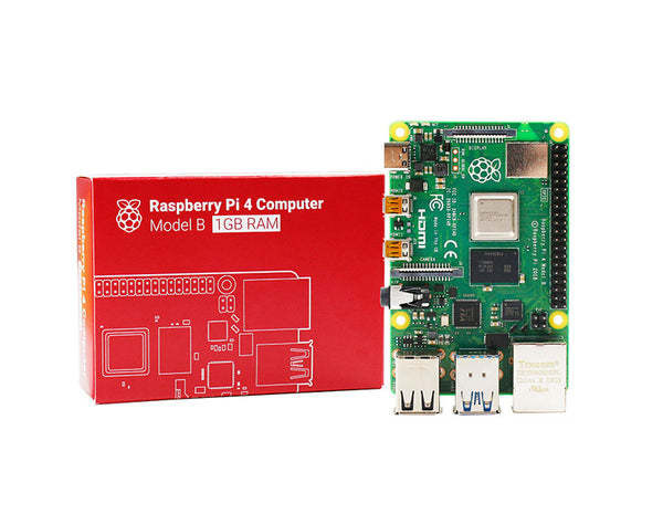 Original New Raspberry Pi 4 4GB RAM Single Board Computer Development Board Starter Kit Linux Operating System Embedded Stock
