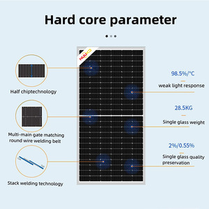 Panneaux solaires monocristallins en silicium SUN-30KW-HY, fabrication OEM par des fournisseurs professionnels de modules photovoltaïques - Product Image 3