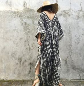 Vêtements pour femmes, caftan Long d'été, en rayonne, fait à la main - Product Image 4
