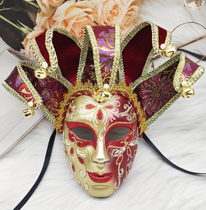 面白いマスク顔の誕生日クリスマスハロウィーンアイマスクパーティー女性マスク - Product Image 5