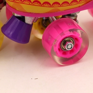 Giày Trượt Patin Màu Hồng Cho Người Lớn Trẻ Em Giá Rẻ Giày Trượt Patin Bốn Bánh Nhấp Nháy - Product Image 4