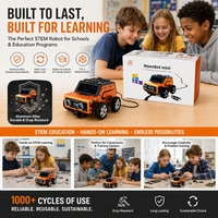 WEEEMAKE WeeeBot Mini V2.0 - Kit Educativo de Robot de Dibujo para Niños - Aprendizaje Práctico y Habilidades STEM