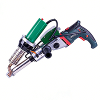 BESITIGER Nouvelle machine de soudage par extrusion automatique pour géomembrane HDPE, pistolet de soudage avec baguette de soudage, soudeuses MIG 1300W