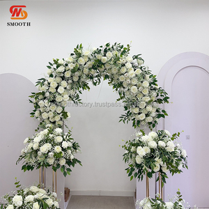 ที่คาดผมดอกไม้สีขาวแบบปรับแต่งได้เรียบสีขาวสำหรับทารกใบไม้สีเขียวตกแต่งงานแต่งงานงานปาร์ตี้ดอกไม้ - Product Image 4