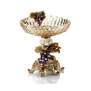 High Quality Exclusive Style Elegant Artistic Table Centerpiece Crystal Crafts Multicolor Available