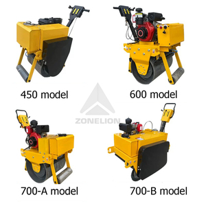 Hot Sale Single Drum Vibratory Road <b>Roller</b> 330kg Small Manual <b>Roller</b> - Product Image 3