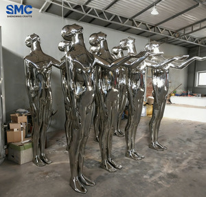 स्मैक स्टेनलेस स्टील वेल्डेड रोबोट पशु शैली कला मूर्तिकला कस्टम इंटीरियर सजावट पेशेवर शिल्प कौशल वाणिज्यिक - Product Image 5
