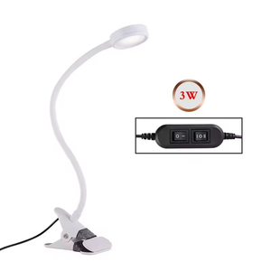 Lámpara <span class=keywords><strong>de</strong></span> abrazadera LED <span class=keywords><strong>de</strong></span> manguera <span class=keywords><strong>de</strong></span> metal con atenuación y tonificación USB Los estudiantes aprenden lámpara <span class=keywords><strong>de</strong></span> abrazadera <span class=keywords><strong>de</strong></span> cabecera - Product Image 5